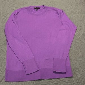 Banana republic factory, purple, crewneck sweater